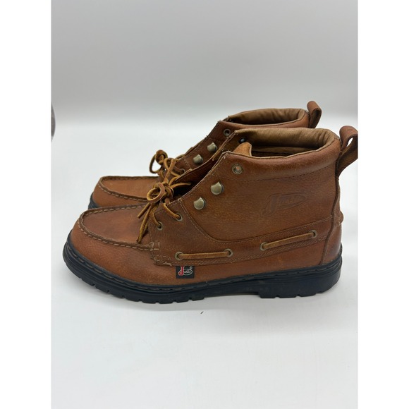 Justin Boots Other - Justin Mens 11M Copper Grizzly Chukka Ankle Western Moc Toe ankle Boots 995